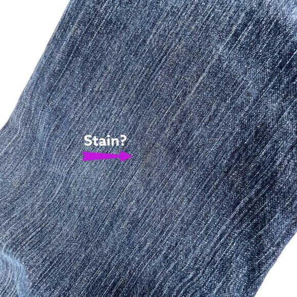 Old Navy The Sweetheart Denim Blue Jeans Front Pintuck Seams 12 Regular - Picture 9 of 14